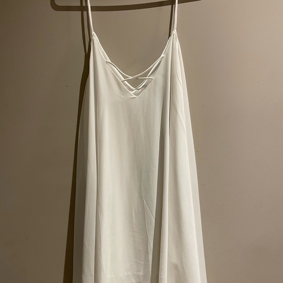 White Mini Dress - Picture 2 of 2